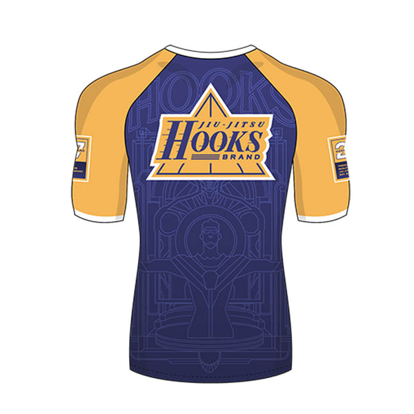 Hooks Short Sleeve BJJ Rashguard - Showtime - Version 1 - Pre-Order