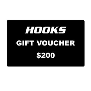 Hooks $200 Gift Card - Hooks Jiu-Jitsu