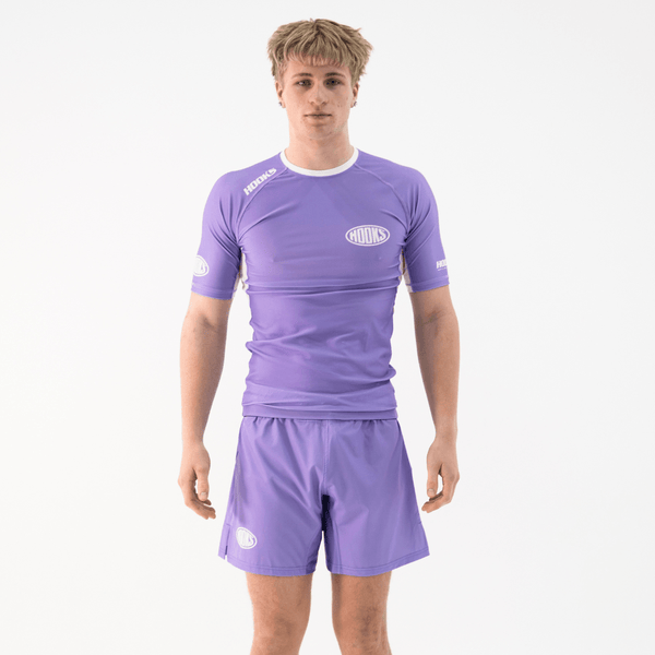 Hooks Fusion Grappling Shorts - Lavender