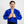 Hooks BJJ GI - Prolight II - Blue with Black.
