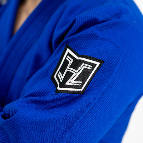 Hooks GI Prolight II, Blue with Black, BJJ Kimono, Ultra-Soft Premium Cotton