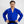 Hooks BJJ GI - Prolight II - Blue with Black.