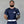 Hooks Short Sleeve BJJ Rashguard - Navy.