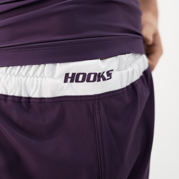 Hooks  - Fusion Grappling Shorts - Plum
