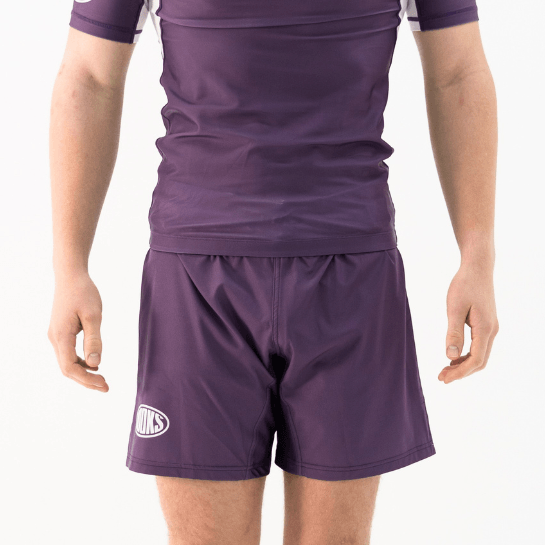 Hooks  - Fusion Grappling Shorts - Plum