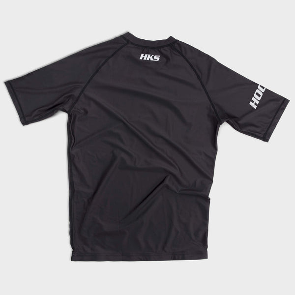 Hooks Kids Core Rashguard Black - Short sleeve - Hooks Jiu-Jitsu