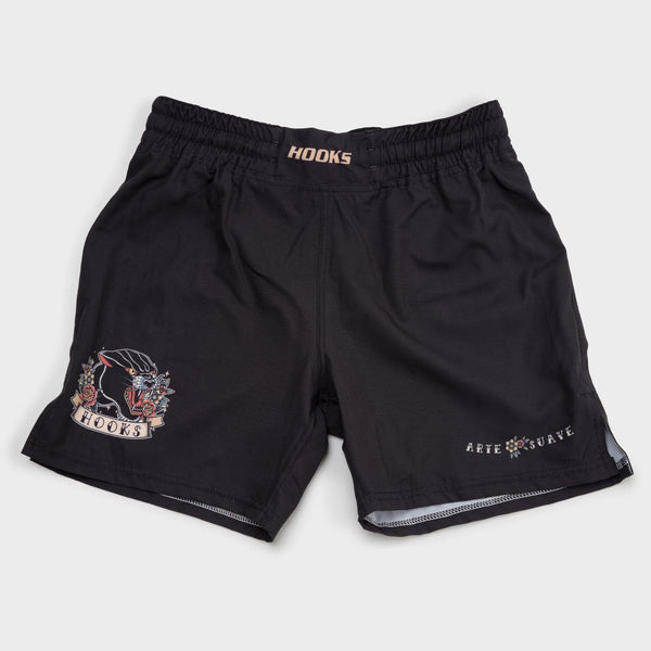Hooks BJJ Grappling Shorts - Pantera Negra.