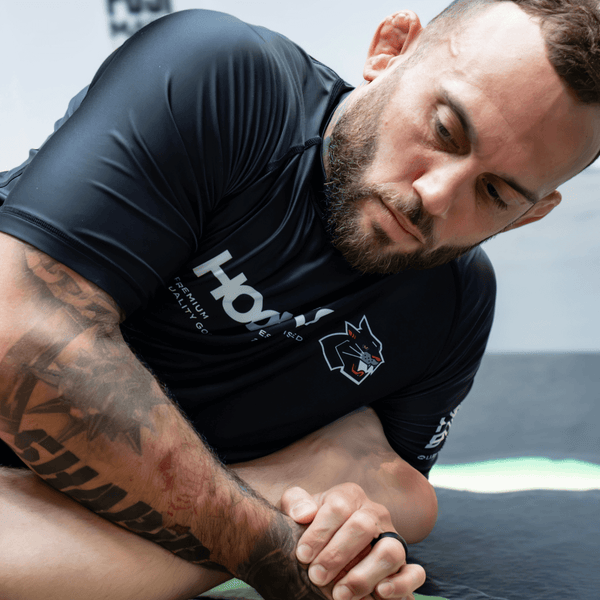 Panther Tech No Gi Black Rashguard BJJ