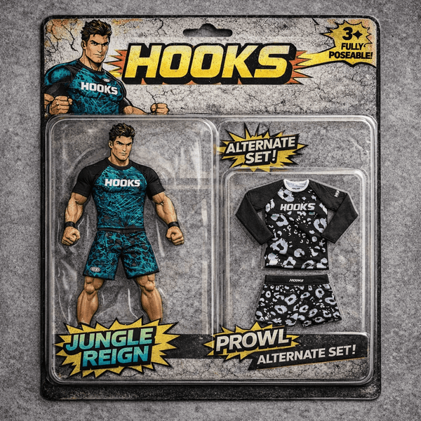 Hooks Short Sleeve Rash Guard - Jungle Reign
