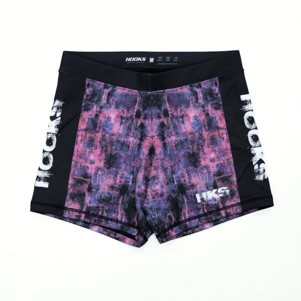 Hooks Women's Flex BJJ Shorts - Grunge