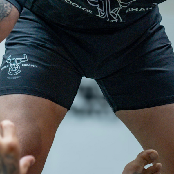 Brazilian Jiu Jitsu Shorts in Black by Hooks