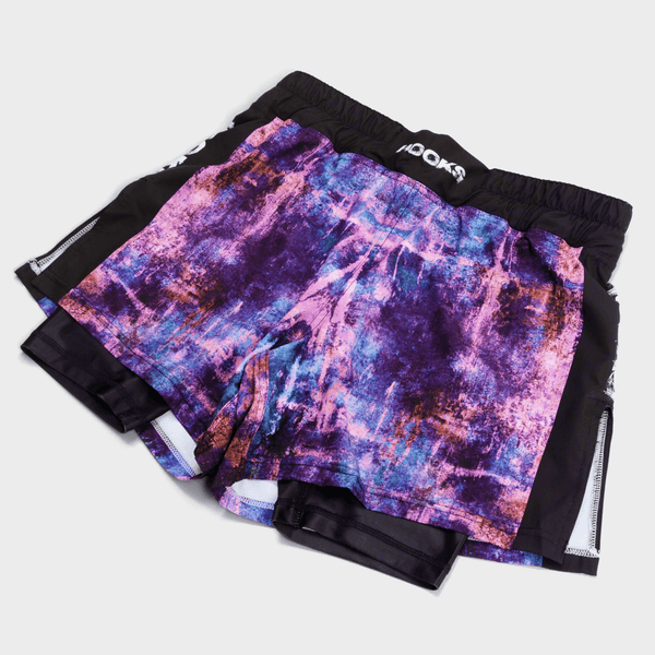 Hooks MMA Shorts - Grunge Fight Shorts