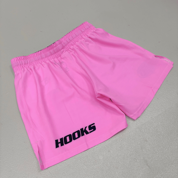 Hooks Sports Shorts - Rose