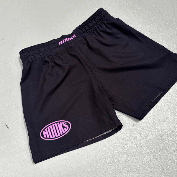 Hooks Sports Shorts - Rose Noir