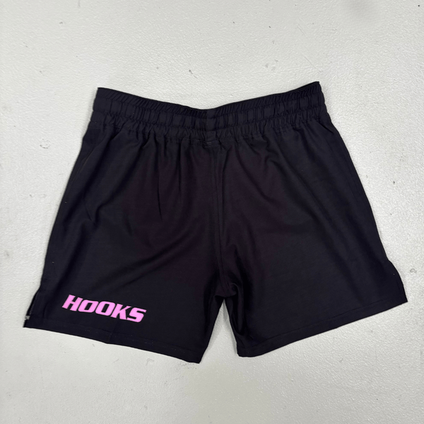 Hooks Sports Shorts - Rose Noir