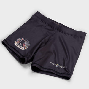 Hooks No Gi Flex Shorts BJJ Pantera Negra