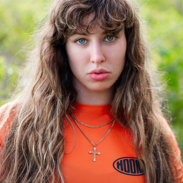 Hooks - Short Sleeve Rash Guard - Inferno