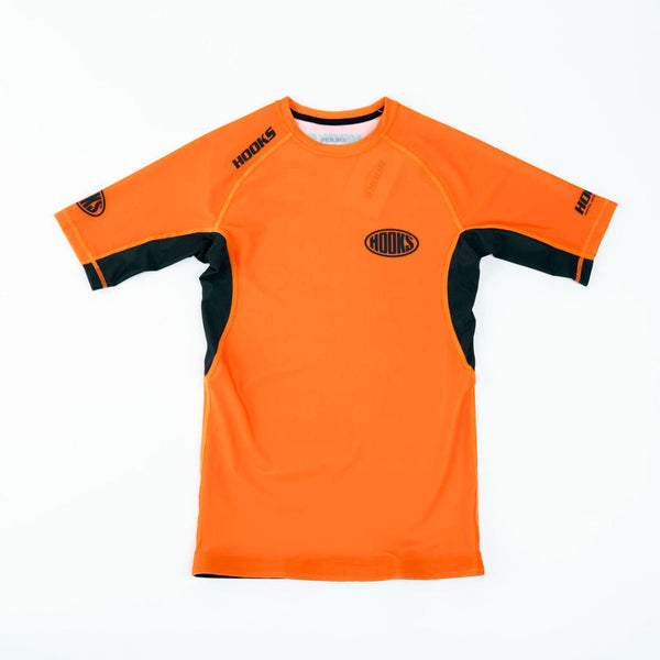 Hooks - Short Sleeve Rash Guard - Inferno