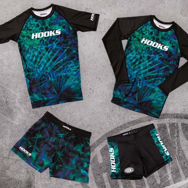 Hooks Women’s Flex Shorts - Jungle Reign