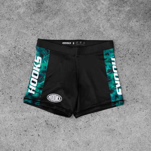 Hooks Women’s Flex Shorts - Jungle Reign
