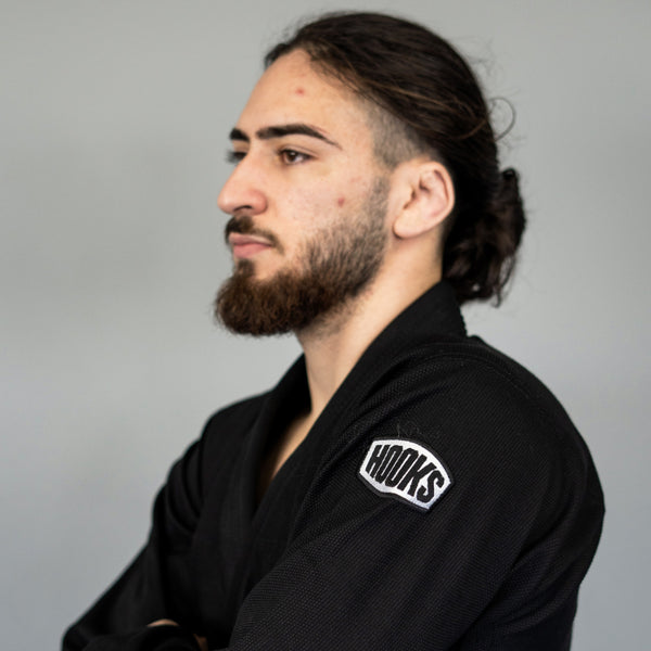 Hooks Core BJJ GI - Black includes White Belt