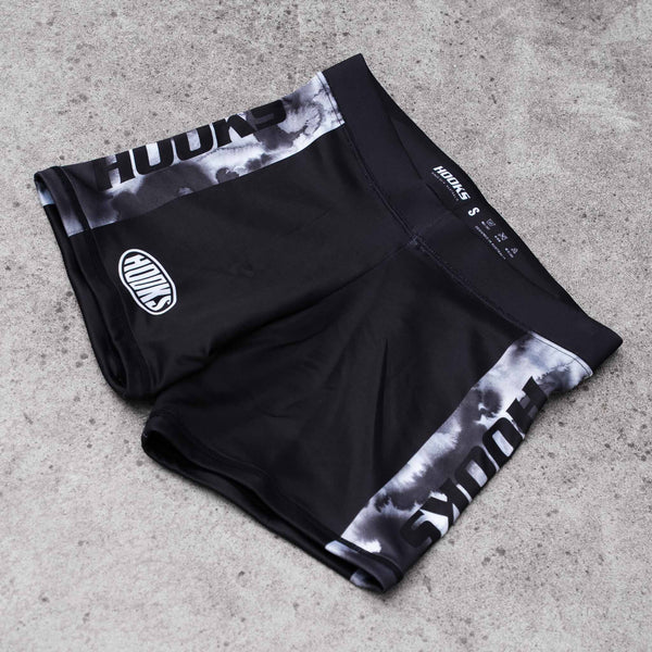 Hooks Women's Flex Shorts -  Black Mist