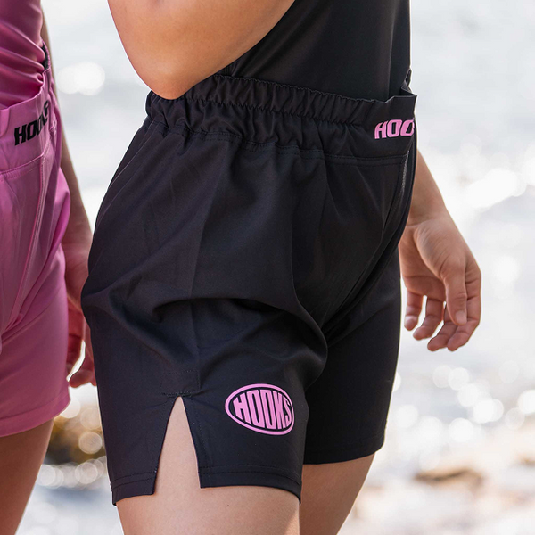 Hooks Grappling Shorts - Rose Noir