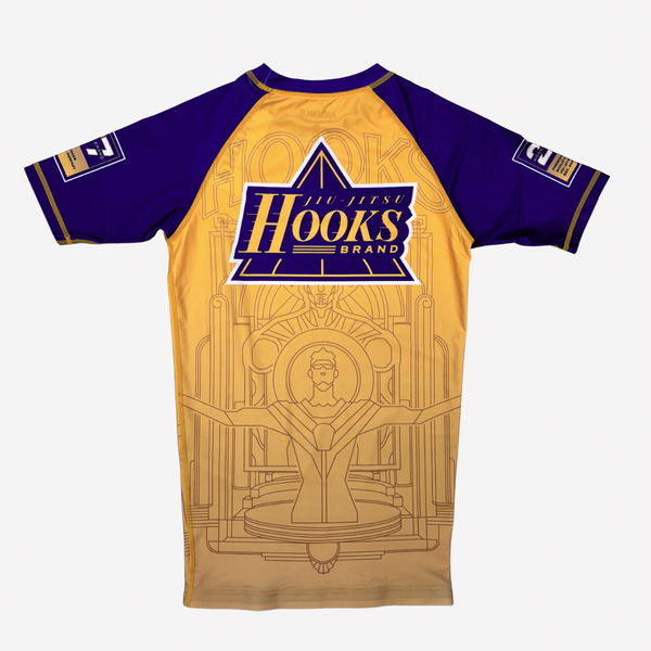Hooks BJJ Rash Guard - Showtime - Yellow