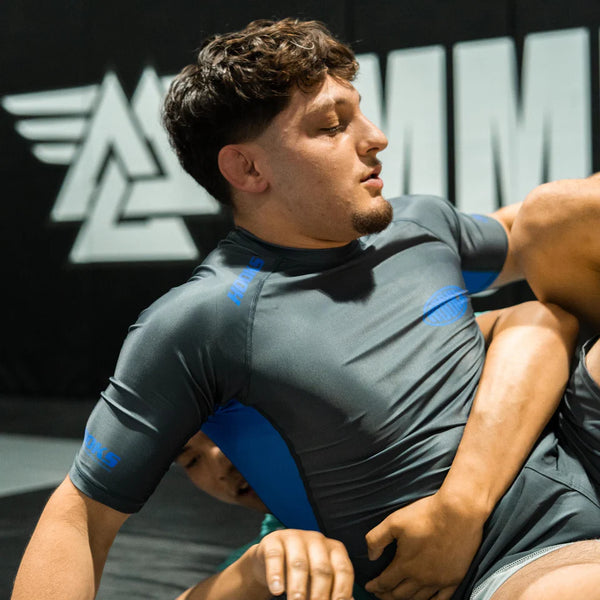 Hooks BJJ Rashguard and Shorts Coal