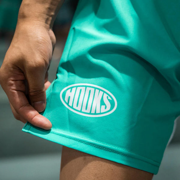 Hooks BJJ Shorts Teal