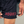 Detailed view of stitching and graphic on Headstrong Bulls Shorts