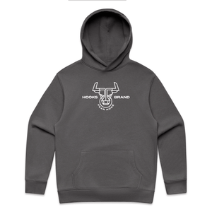 Headstrong Hoodie flat lay front view showing full design
