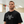Close-up of front chest print on Hooks Headstrong Tee