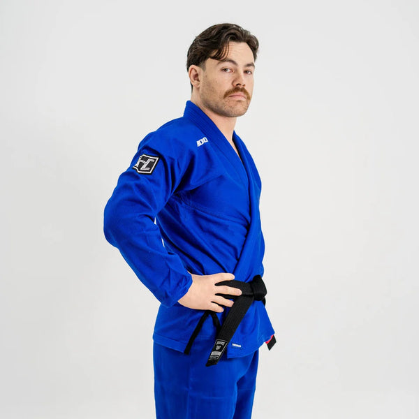 Hooks Men's Prolight BJJ Gi in blue - alternate view