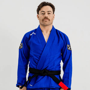 Hooks Men's Prolight BJJ Gi in blue - front view