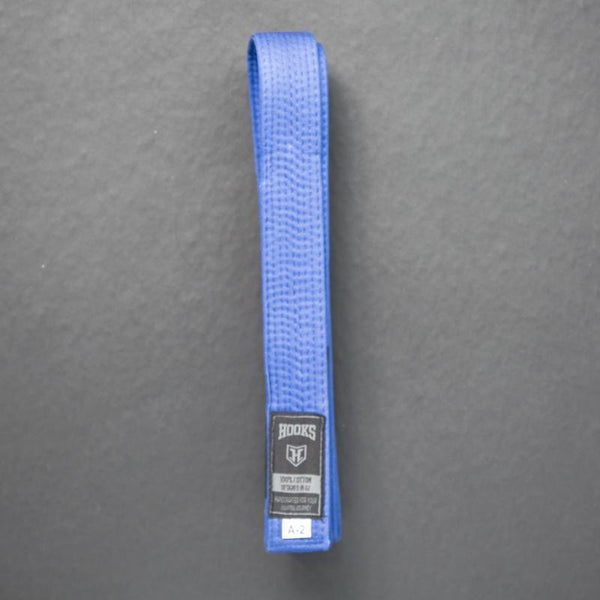 Hooks Blue BJJ Belt - Hooks Jiu-Jitsu