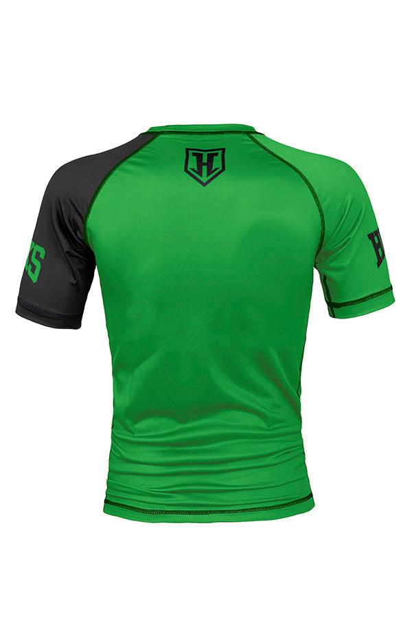 Hooks Kids Rank Rashguard - Green