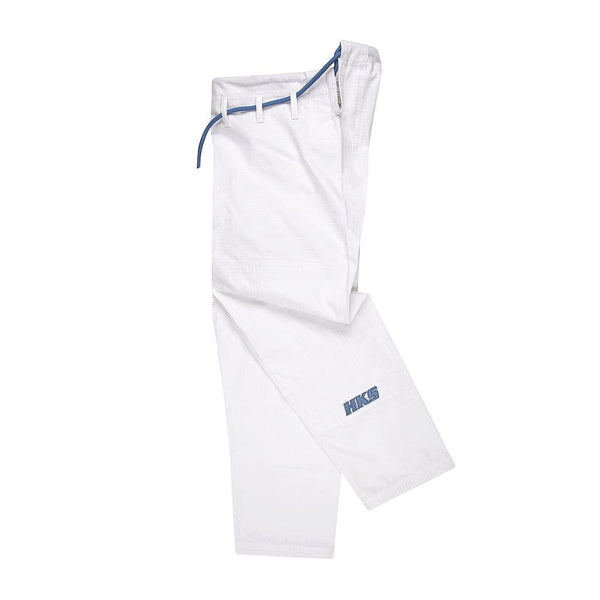 Hooks Classic BJJ Gi - White w/ Metallic Blue - Hooks Jiu-Jitsu