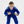 Load image into Gallery viewer, Hooks Kids Classic BJJ Gi - Blue includes White Belt - Hooks Jiu-Jitsu
