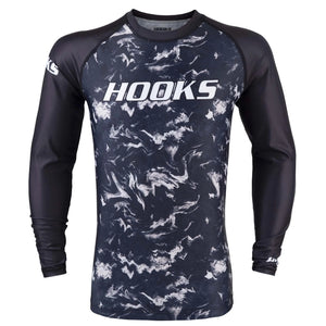 Hooks Granite Rash Guard - Long Sleeve - Hooks Jiu-Jitsu