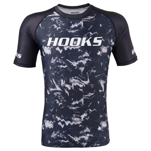 Hooks Granite Rashguard - Short Sleeve - Hooks Jiu-Jitsu