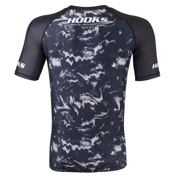 Hooks Granite Rashguard - Short Sleeve - Hooks Jiu-Jitsu