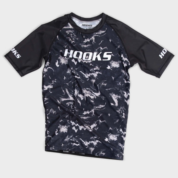 Hooks Granite Rashguard - Short Sleeve - Hooks Jiu-Jitsu