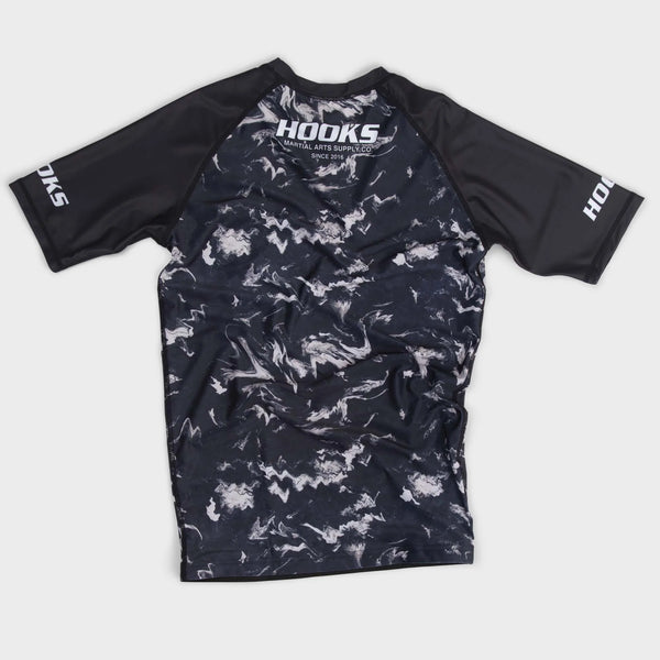 Hooks Granite Rashguard - Short Sleeve - Hooks Jiu-Jitsu