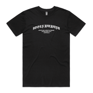 Hooks Jiujitsu Tee - Black - Hooks Jiu-Jitsu