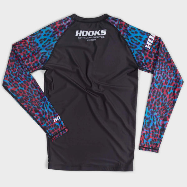 Hooks Neon Panther Rash Guard - Long Sleeve - Hooks Jiu-Jitsu