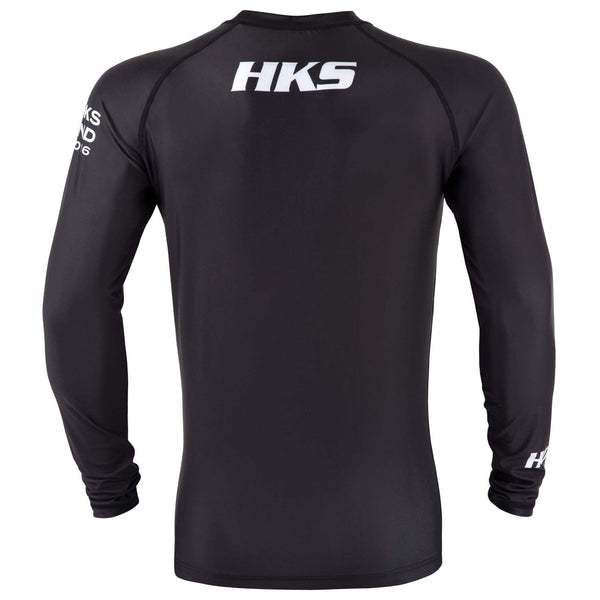 Hooks Long Sleeve Ranked Rashguard - Black - Hooks Jiu-Jitsu