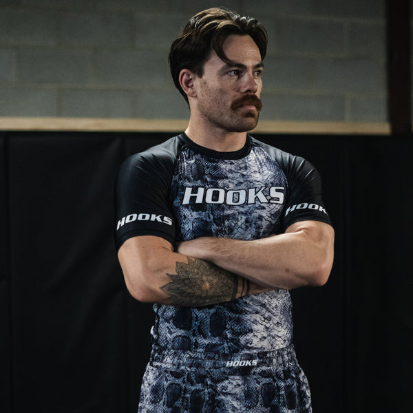 Hooks Serpent Rashguard - Short Sleeve - Hooks Jiu-Jitsu