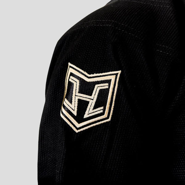 Hooks Ultra Light BJJ Gi - Black w/ Gold - Hooks Jiu-Jitsu