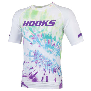 Kids Tie Dye Rashguard - Hooks Jiu-Jitsu